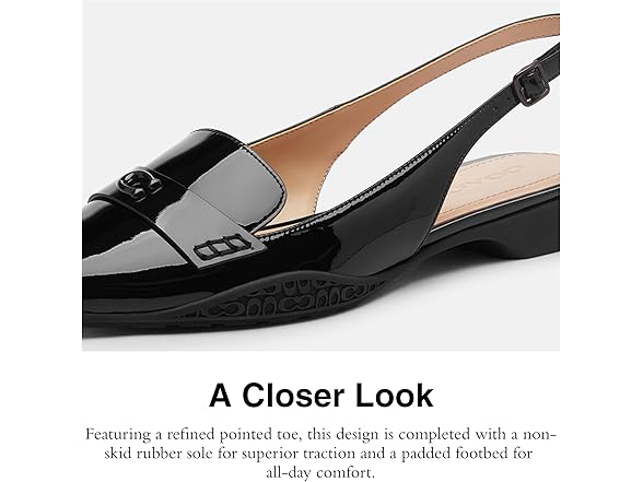 Coach Women's Carrie Pave C Skimmer (5)