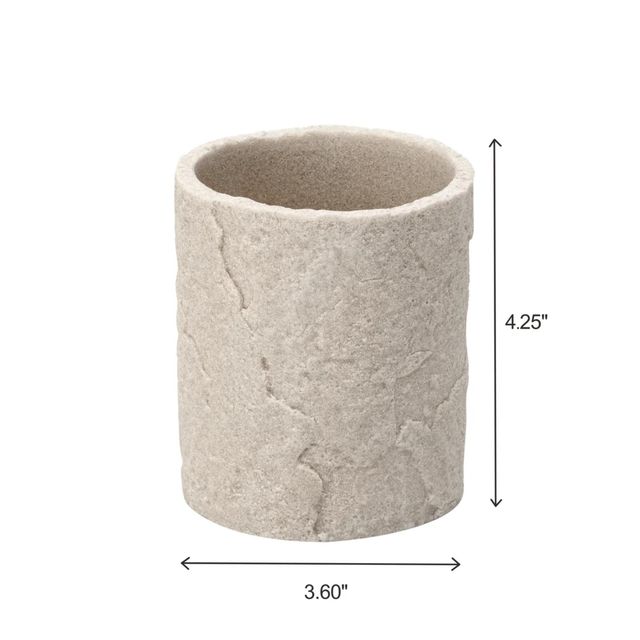 J&V Textiles Bathroom Accessories Set TAN - Gallery 15