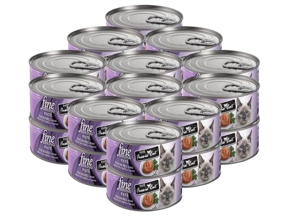 Fussie Cat Fine Dining Pate Mackerel with Beef