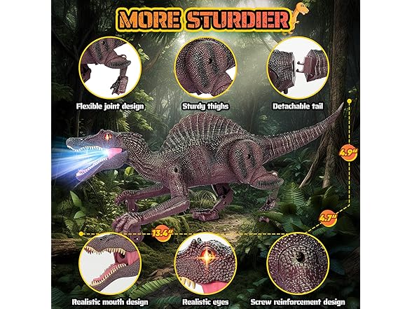 Bokigibi Realistic Remote Control Dinosaur