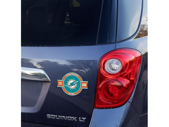 Miami Dolphins Badge Magnet