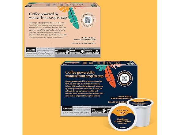 Kahawa 1893 K-Cup Variety 40ct