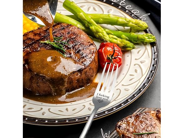 KOOLYI I Love Forking You Dinner Forks