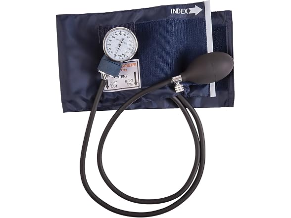 Mabis Aneroid Blood Pressure Monitor Blue