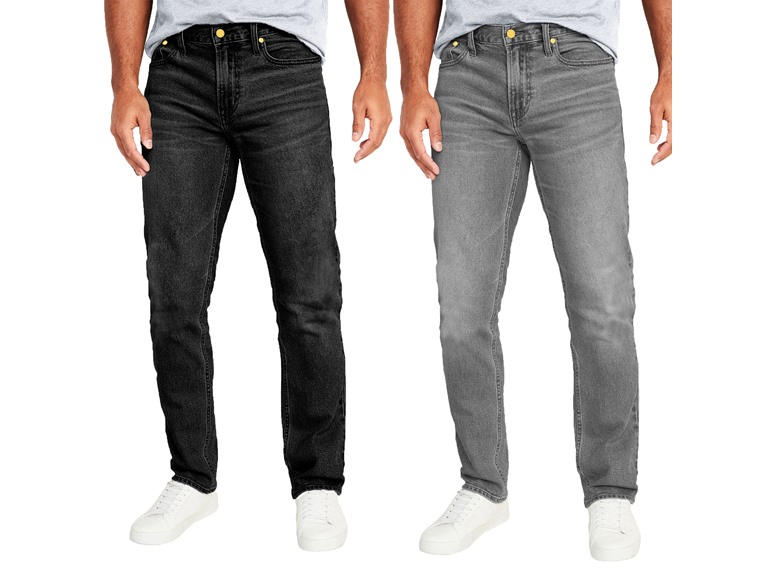BLU ROCK WC-----(Men's 2PK) / JMBJ-Jeans / BK-GY / 30