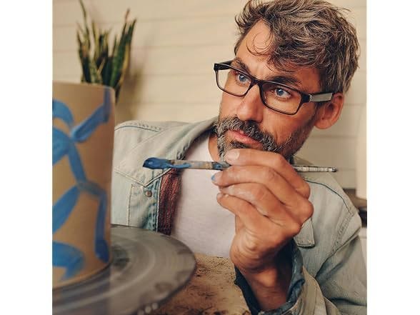 (NEW) Amazon Echo Frames Smart glasses with Alexa, Modern Rectangle frames in Charcoal Gray