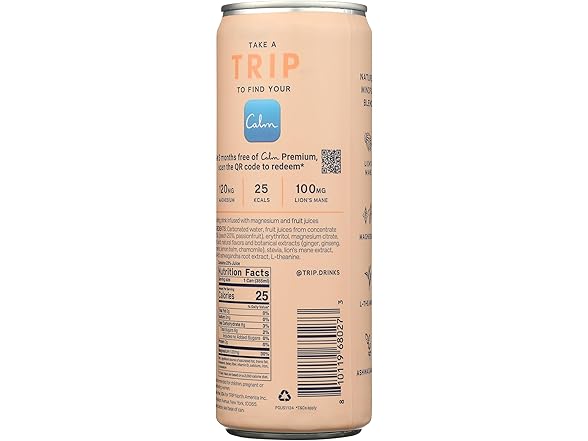 Account Peach Ginger Sparkling Water 