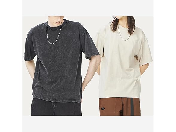 ALLPAIPAI Men's Oversized T-Shirts
