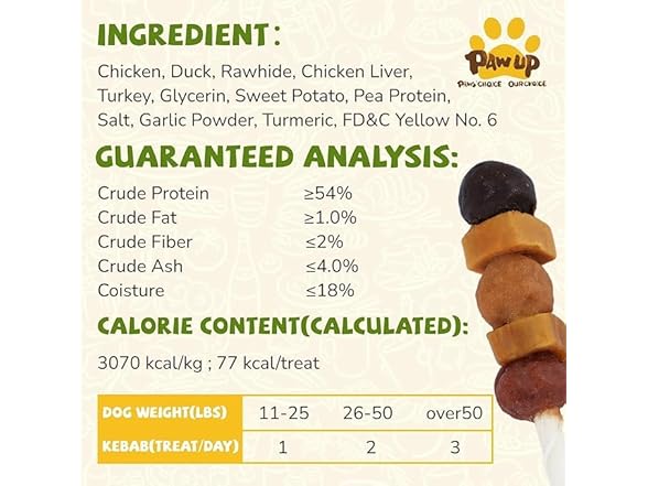 PAWUP Natural Dog Chew