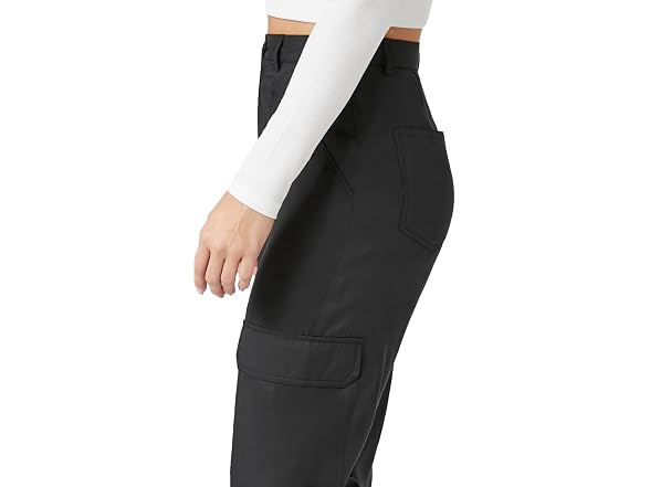 Forever 21 (M) High-Rise Wide-Leg Cargo Pants