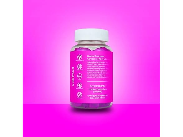 Curvy Body Bears PH Probiotic Gummies Women 60ct