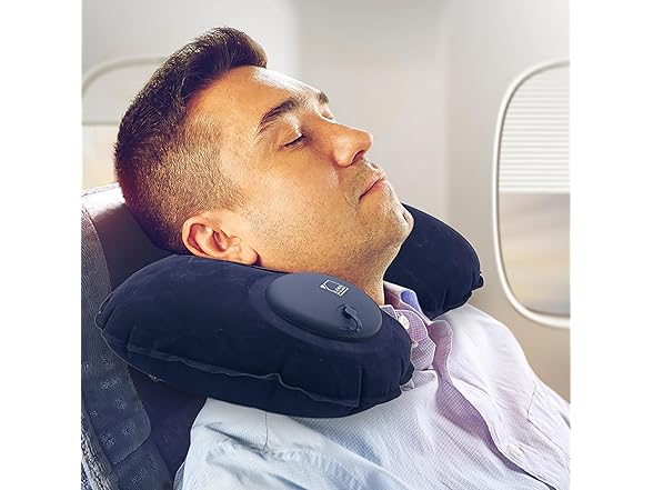 Lewis N. Clark Neckrest Inflatable Pillow