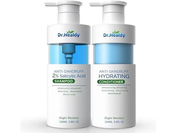 Anti-Dandruff Shampoo and conditioner set
