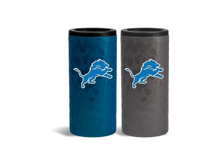 LIONS Can Coolers 2pk