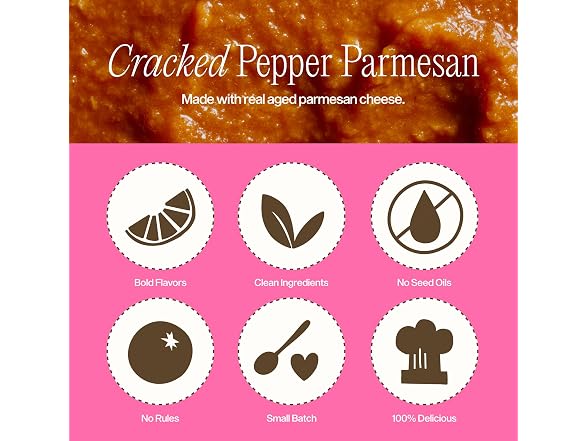 Sauz Cracked Pepper and Parmesan (Single