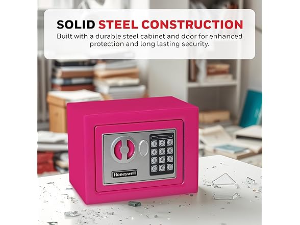 Honeywell Bolt Down Small Safe Box with Digital Lock