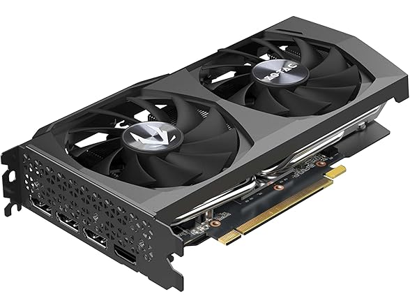 ZOTAC Gaming GeForce RTX 3050 Twin Edge OC 8GB GDDR6 128-bit 14 Gbps PCIE 4.0 Gaming Graphics Card, IceStorm 2.0 Advanced Cooling, Freeze Fan Stop, Active Fan Control, ZT-A30500H-10M (Open Box)