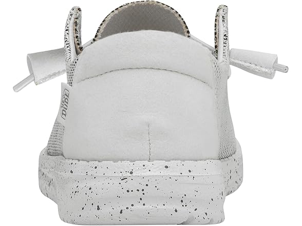 HEYDUDE Womens Wendy Sox Stone White (5)