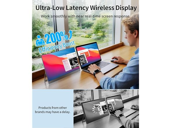 MAGICRAVEN 15.6in Wireless Monitor