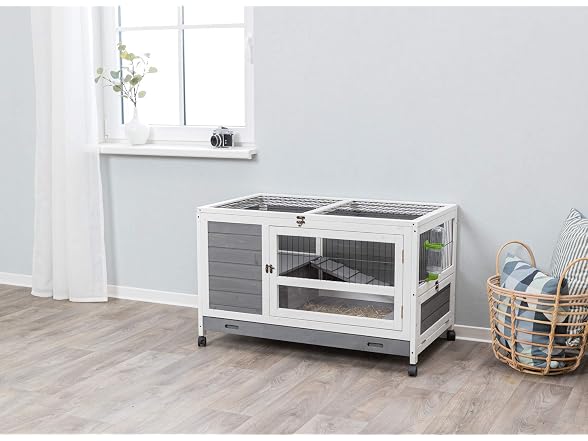 Trixie Natura Small Indoor Rabbit Hutch, Pet House