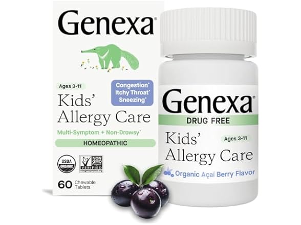 Genexa Kids Allergy 60ct