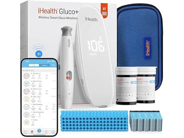 iHealth Gluco+ Wireless Smart Glucose