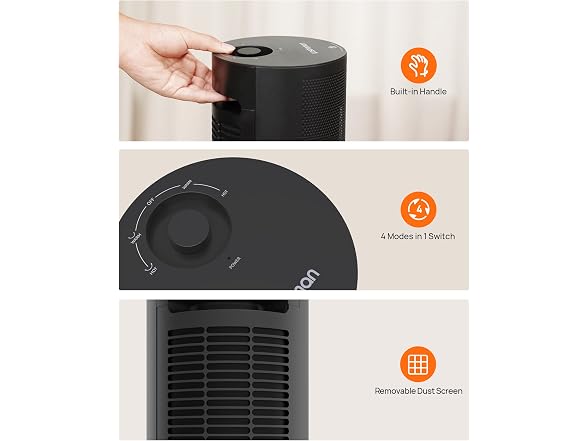 Upstreman Space Heater for Indoor Use, 1500W