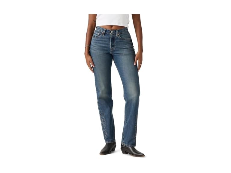 Levis Womens 501 Curve Jeans - Gallery 14