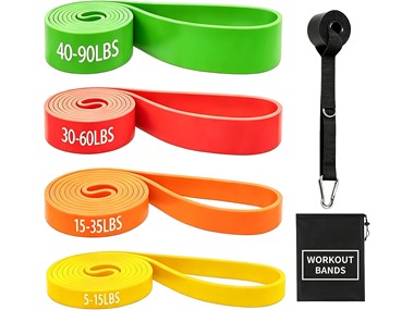 $9.99, Was $29.99, 66% Off! Resistance Bands for Working Out dealfomo