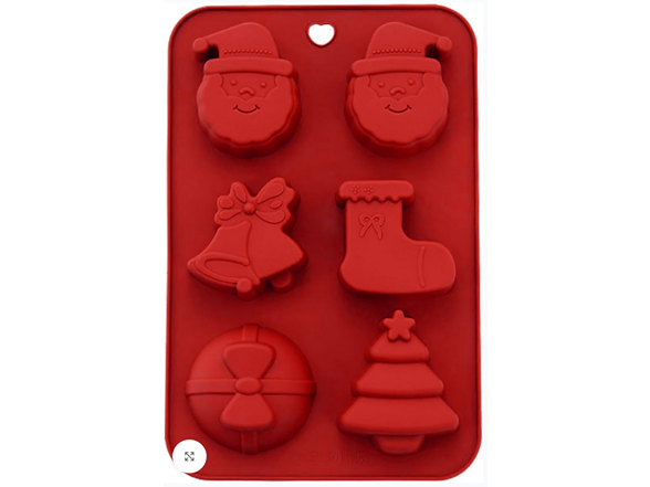 Sugar N Spice Holiday Silicone Baking Molds 4 Pack