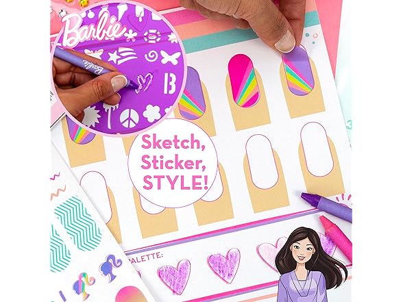 Horizon Group USA Barbie Nail Artist Magazine