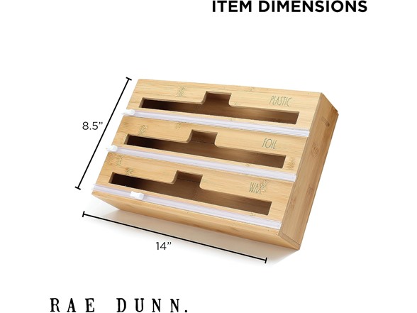Bag Organizer For Kitchen Drawer (Bamboo)