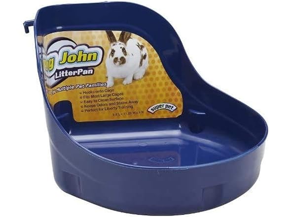 Kaytee Long John Litter Pan For Ferret and Ra