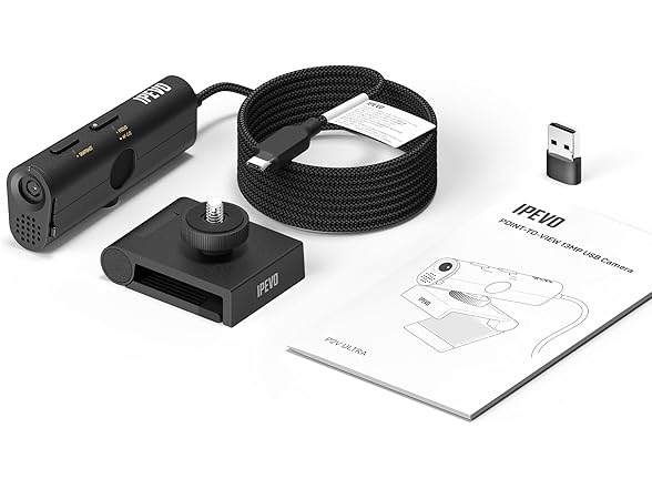 IPEVO IPEVO VurboCam 4K Vurbo.ai-Powered Webca