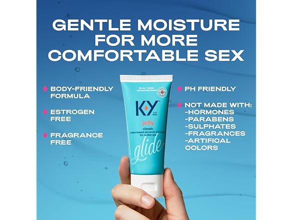 K Y Jelly Water Based Lube Sex Anal Lube Non