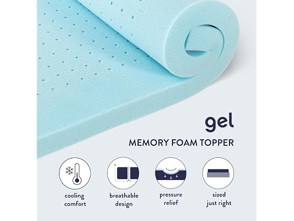 Best Price Mattress 2-inch Memory Foam Topper - Twin