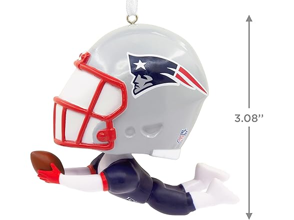 PATRIOTS Bouncing Buddy Ornament