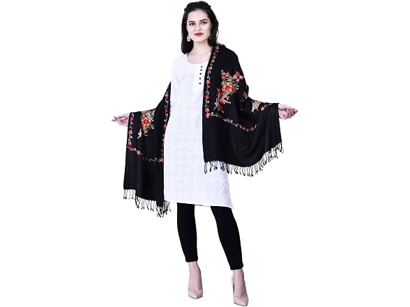 SWI With Label Women (Free Size) Kashmiri Shawl