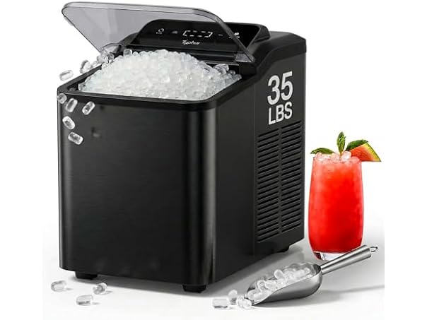 $99.99, Was $349, 71% Off! Typhur Nugget Ice Maker Countertop, 35lbs/24H dealfomo