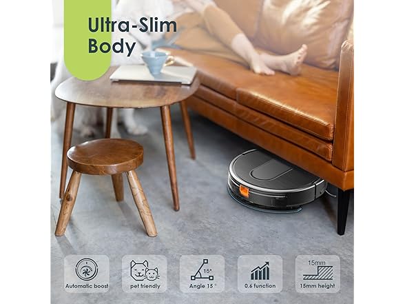 XIEBro HR1010-BLACK XIEBro HR1010 Robot Vacuum and