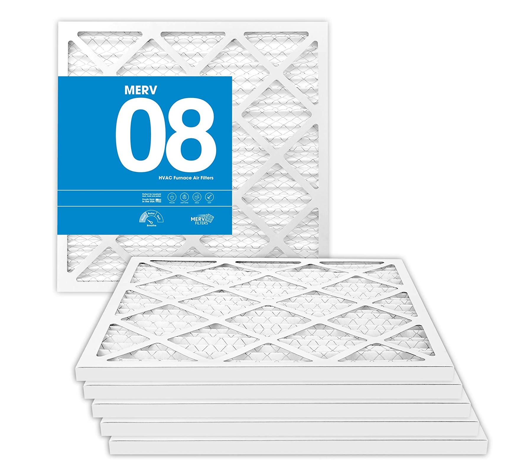 Simply Filters MERV 8 MPR 600 AC Filter 6pk (Open Box) - Gallery 9