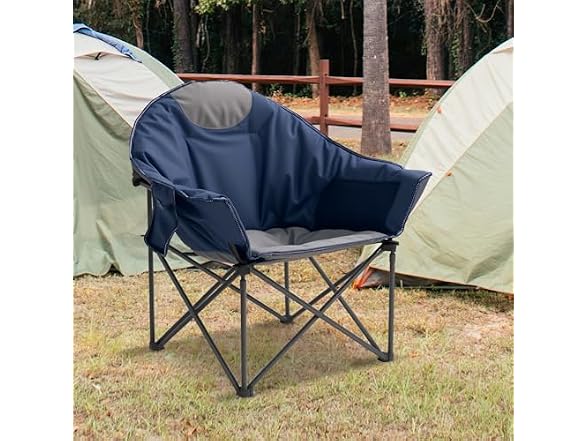 Suptinwear Oversized Moon Saucer Chair 500LBS