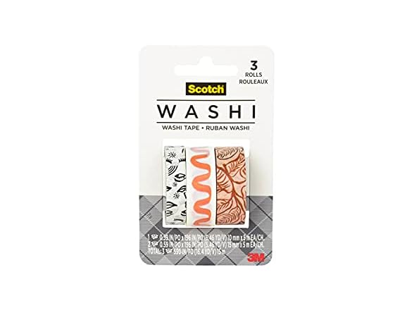 Scotch Washi Tape, Blush Tone