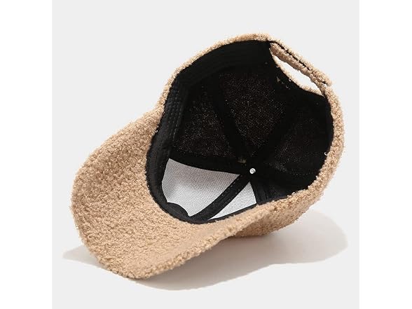 Avilego Women (OS) Winter Baseball Cap Lamb Travel