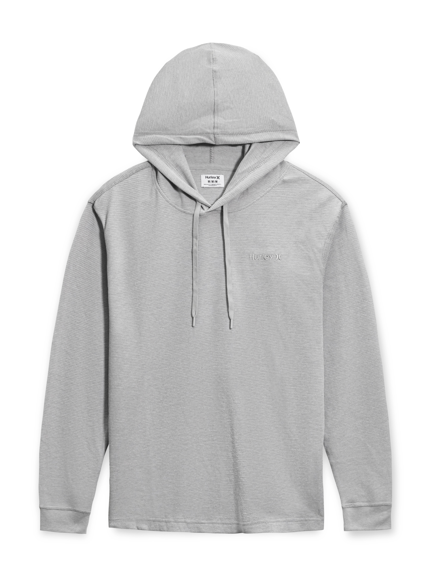 Hurley Men's Long Sleeve Hooded Thermal T-Shirt - Gallery 7