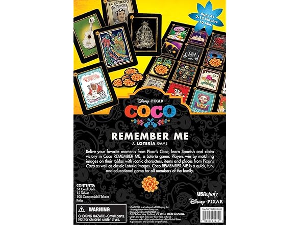 USAOPOLY Disney Pixar Coco (Remember Me)