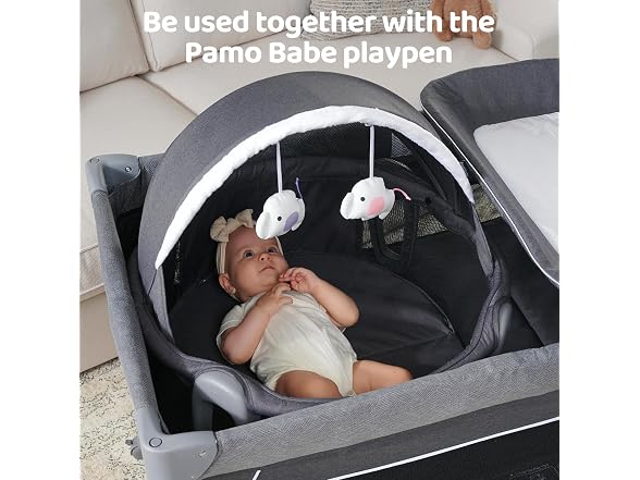 Pamo babe Portable Bassinet and Play