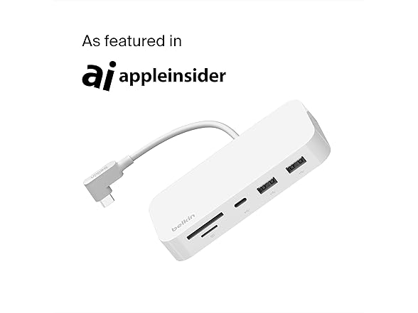 Belkin USB-C 6-in-1 Multiport Hub with Mount - Gallery 2