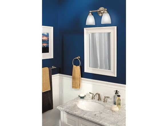 Moen Brantford Brushed Nickel 24-In Single Towel Bar