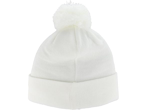 AGGIES Pom Beanie Patch Defer White